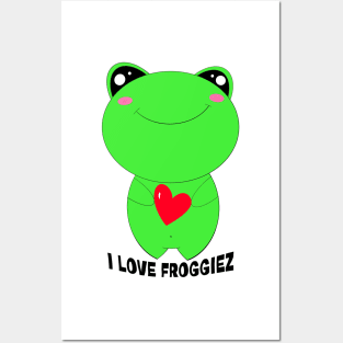 Cute frog lover Posters and Art